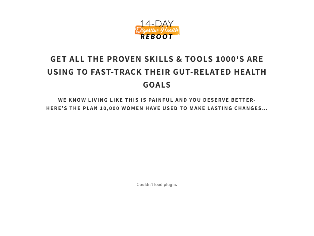 14-DAY DIGESTIVE HEALTH REBOOT REVIEW – I WASTED TIME UNTIL WEEK 2