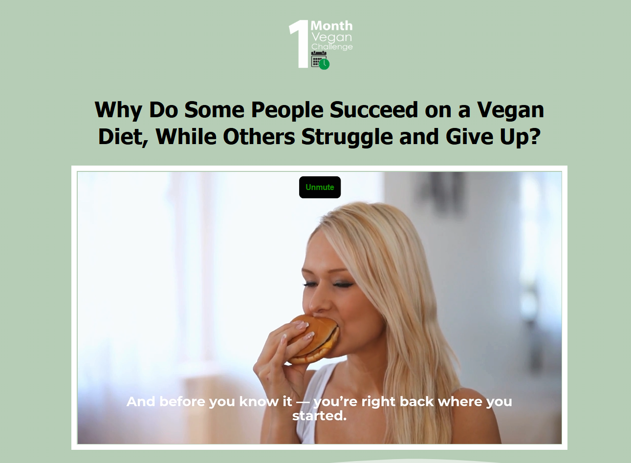 1 MONTH VEGAN CHALLENGE REVIEW : MY 10 MINUTE SETUP GUIDE