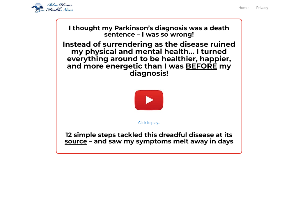 The Parkinson's Disease Protocol Review