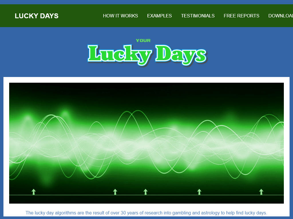LUCKY DAYS REVIEW – CHANGES I NOTICED OVER A MONTH