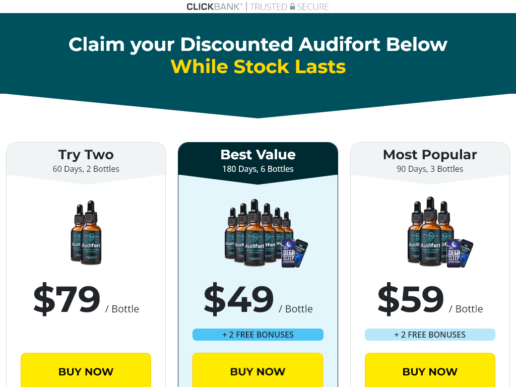 AUDIFORT REVIEW | MY 7 DAY RESULT SCARED ME