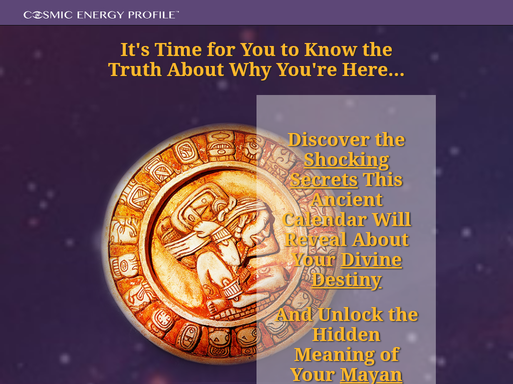 COSMIC ENERGY PROFILE REVIEW – MY 5 WEEK JOURNEY TO MASTERY