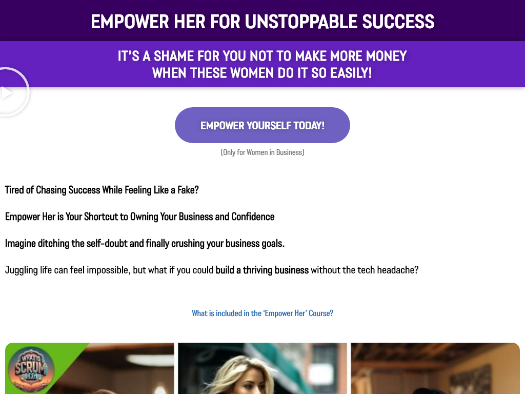EMPOWER HER FOR UNSTOPPABLE SUCCESS REVIEW | RESULTS THAT STOOD OUT TO ME!