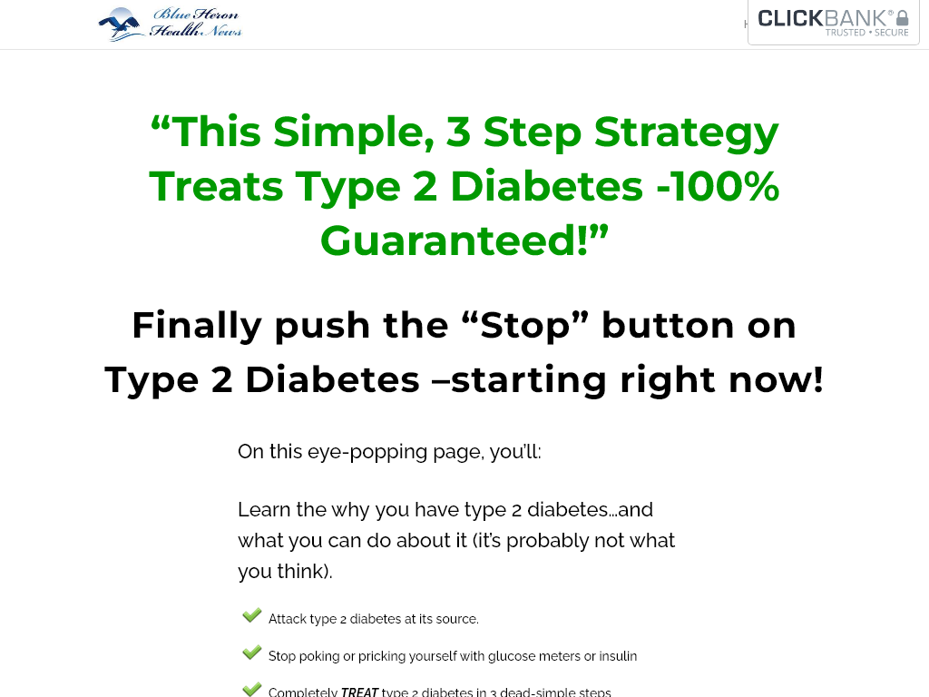 TREAT TYPE 2 DIABETES NATURALLY REVIEW : MY 48 HOUR HONEST OPINION