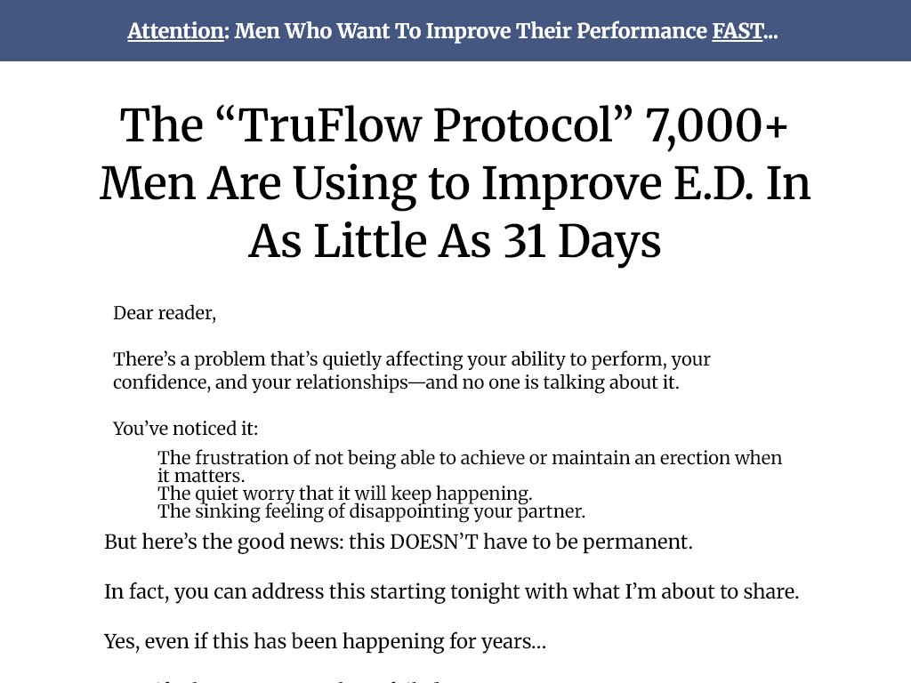 TRUFLOW PROTOCOL REVIEW | THE 5 MINUTE ROUTINE THAT WORKED