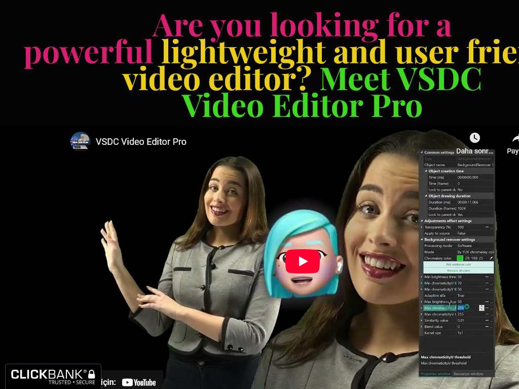 VSDC VIDEO EDITOR PRO REVIEW : REAL FEEDBACK FROM A USER