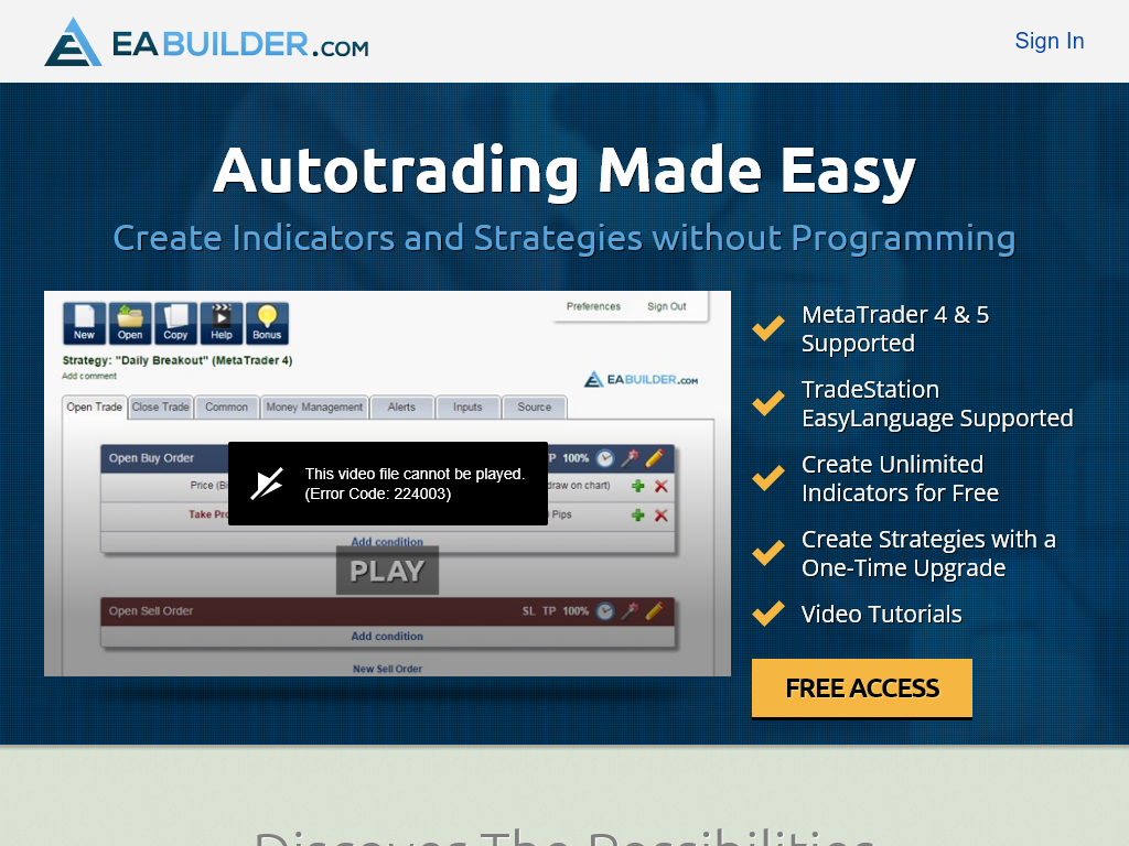 EA BUILDER  REVIEW : THE SURPRISE INSIDE THE BOX