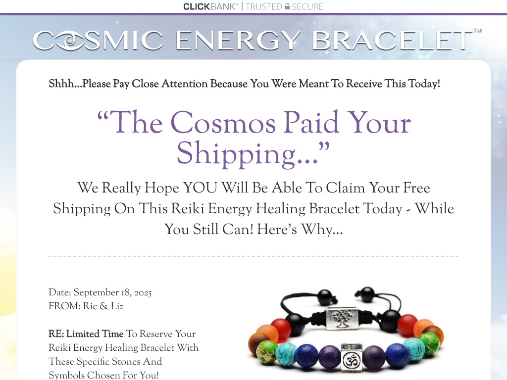 REIKI ENERGY BRACELET REVIEW : THE CHANGE VISIBLE AFTER 10 DAYS