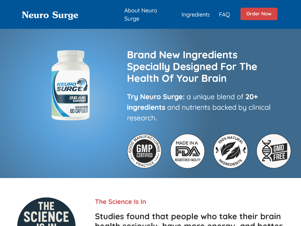 NEURO SURGE REVIEW : THE 30 DAY HABIT THAT STUCK