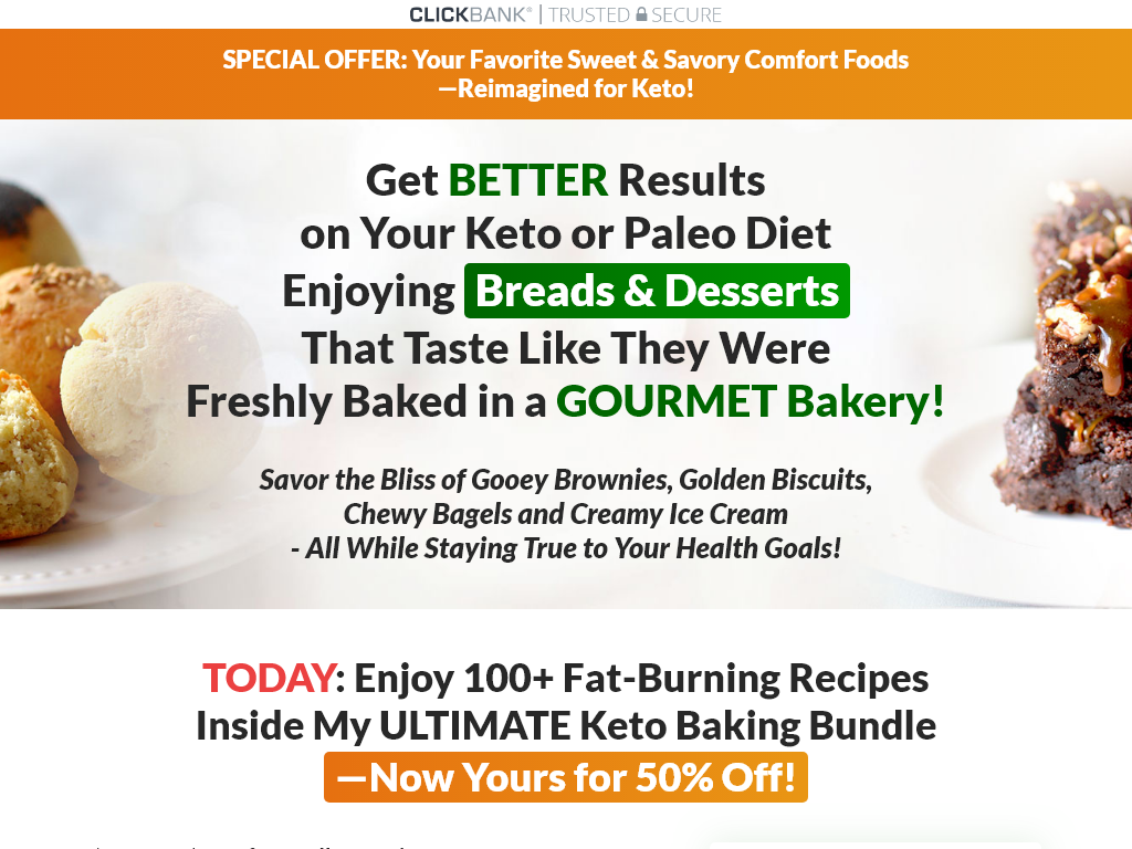 KETO BREADS & KETO DESSERTS REVIEW – I REGRET NOT STARTING 1 MONTH AGO