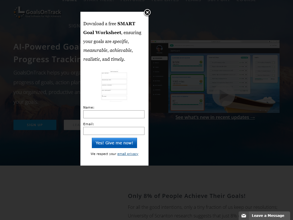 GOAL SETTING SOFTWARE FOR HIGH ACHIEVERS REVIEW : I DID NOT EXPECT THIS ON DAY 5