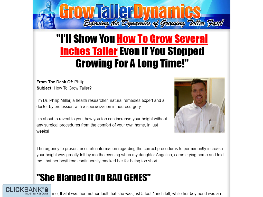 GROW TALLER DYNAMICS REVIEW – MY ONE YEAR ANNIVERSARY REVIEW