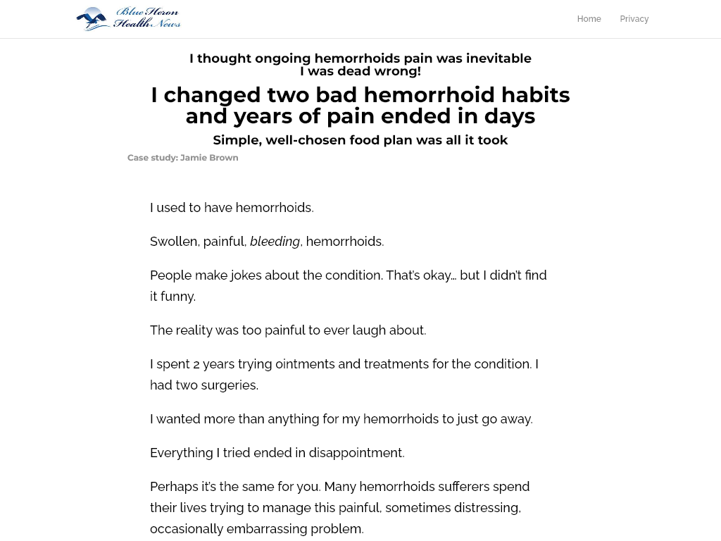 HEMORRHOIDS HORROR HEALED REVIEW – I ALMOST RETURNED IT ON DAY 29