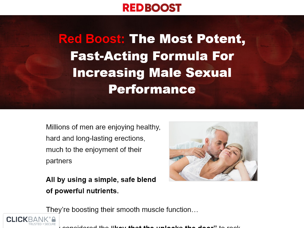 RED BOOST REVIEW – THE HIDDEN BENEFIT FOUND