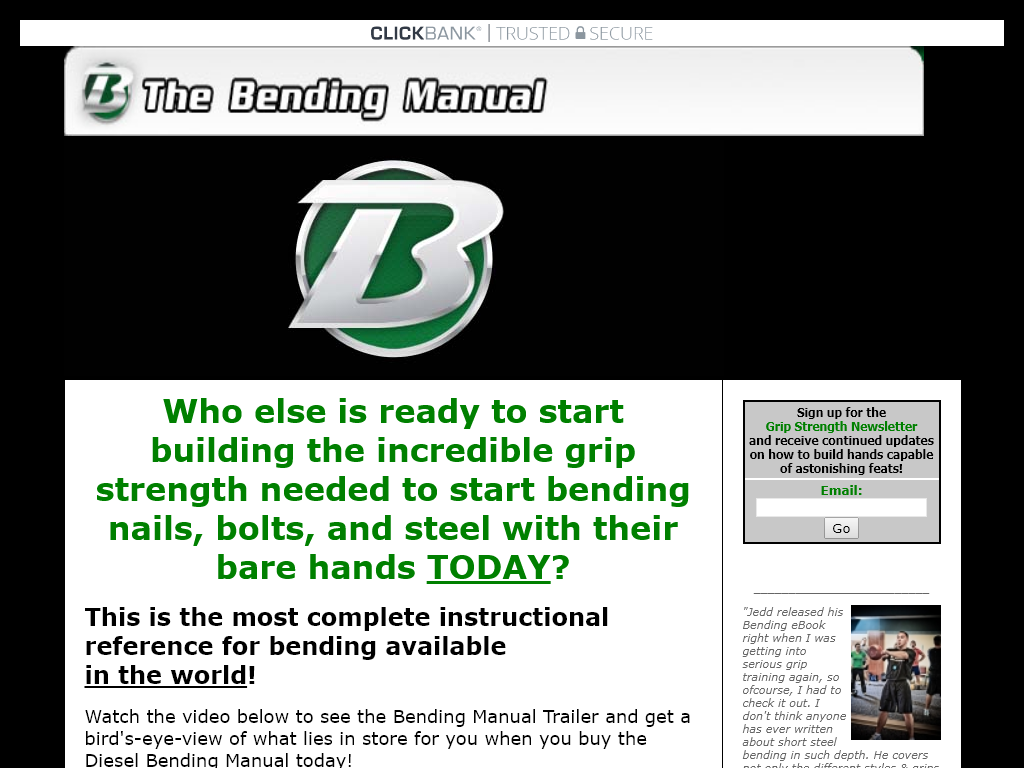 THE DIESEL CREW NAIL BENDING EBOOK REVIEW – THE SHOCKING TRUTH AFTER 2 WEEKS