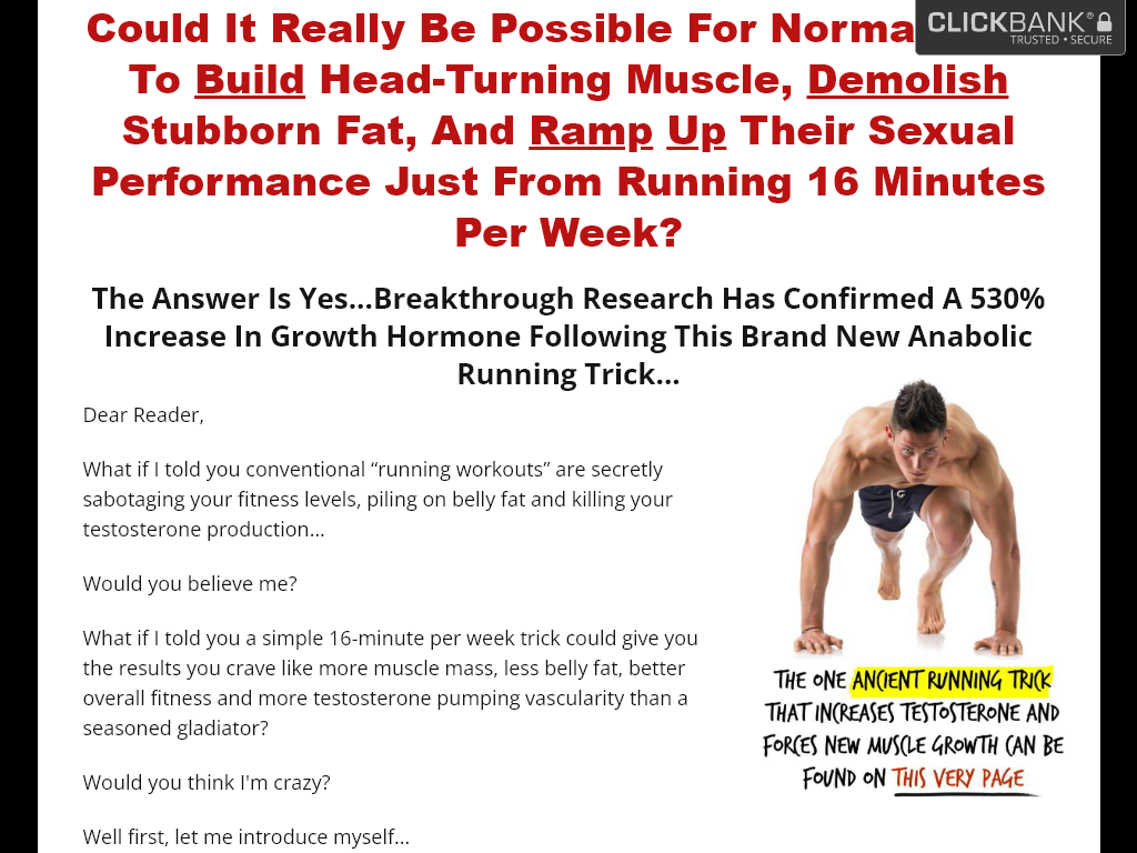 ANABOLIC RUNNING REVIEW – I DOUBLED MY RESULTS IN 2 WEEKS?