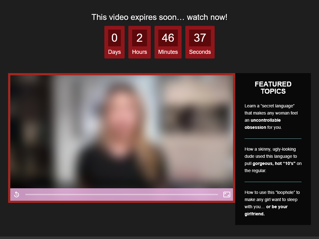 THE OBSESSION METHOD REVIEW – STOP! READ THIS FIRST!