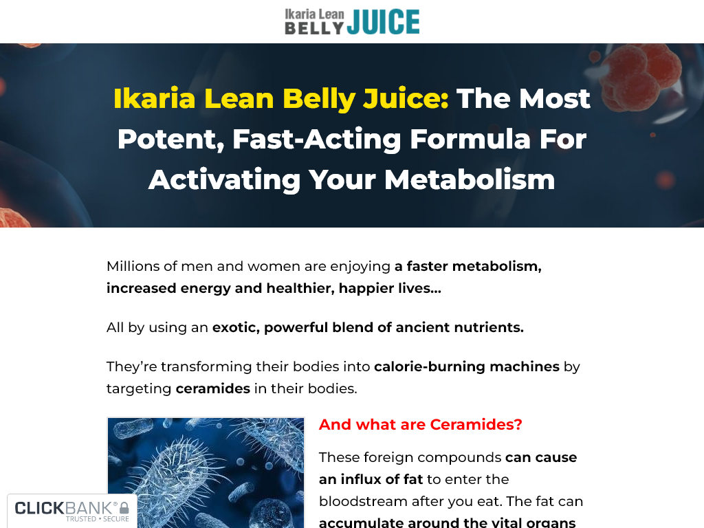 IKARIA JUICE REVIEW – I CAN’T IMAGINE LIFE WITHOUT IT
