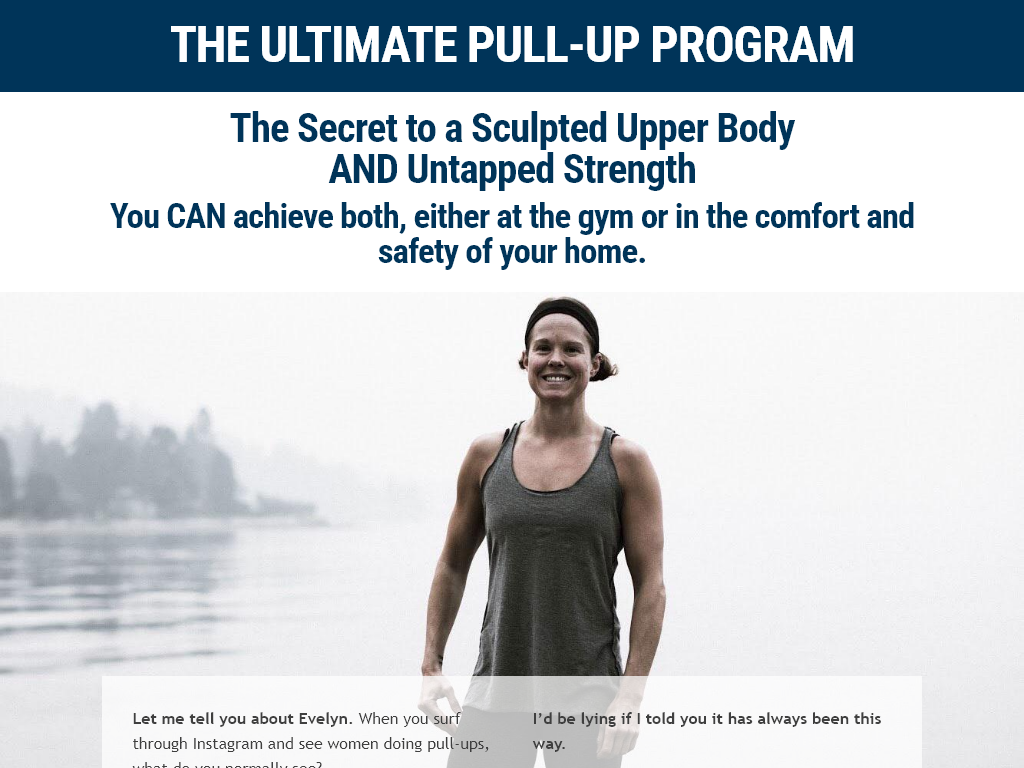 THE ULTIMATE PULL-UP PROGRAM REVIEW : THE BEST TIME TO START? NOW.