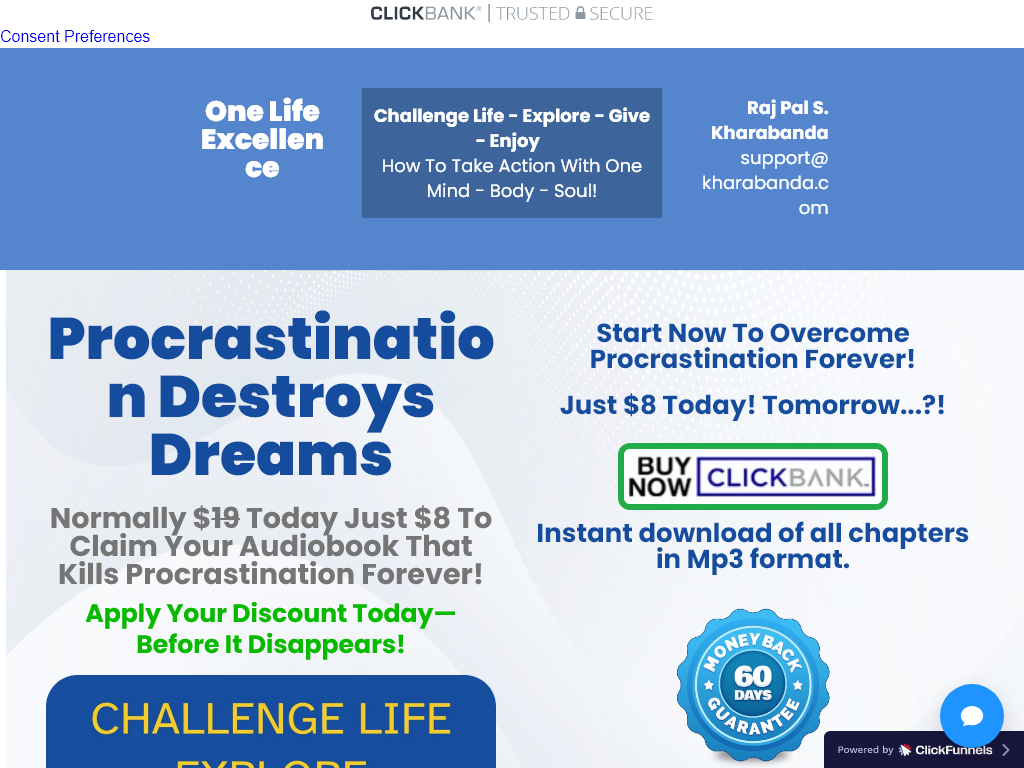 PROCRASTINATION KILLS DREAMS REVIEW : MY 30 DAY MONEY WASTE?