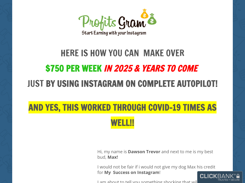 PROFITSGRAM REVIEW – THE DAY 1 VS DAY 30 COMPARISON