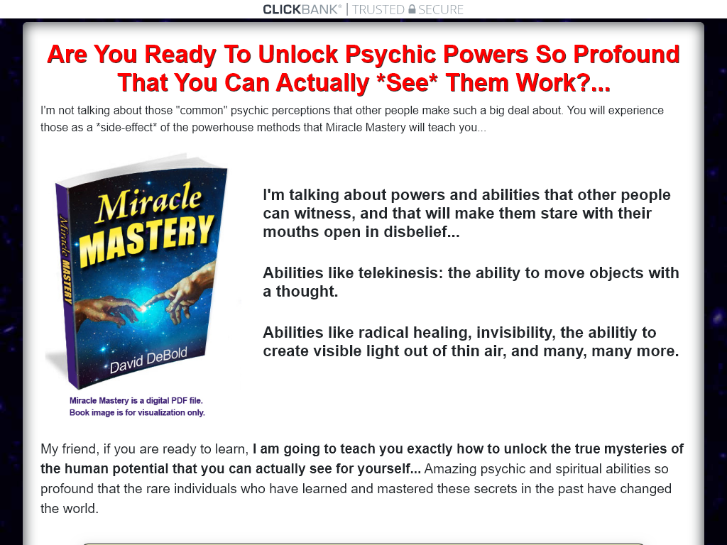 MIRACLE MASTERY REVIEW | THE PRODUCT THAT CARES