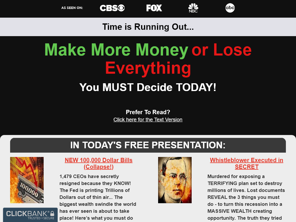 RECESSION PROFIT SECRETS REVIEW | MY LIFE IS EASIER NOW