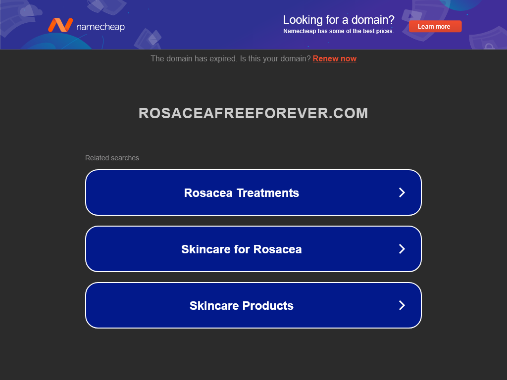 ROSACEA FREE FOREVER REVIEW – MY MONTHLY COST VS RESULTS