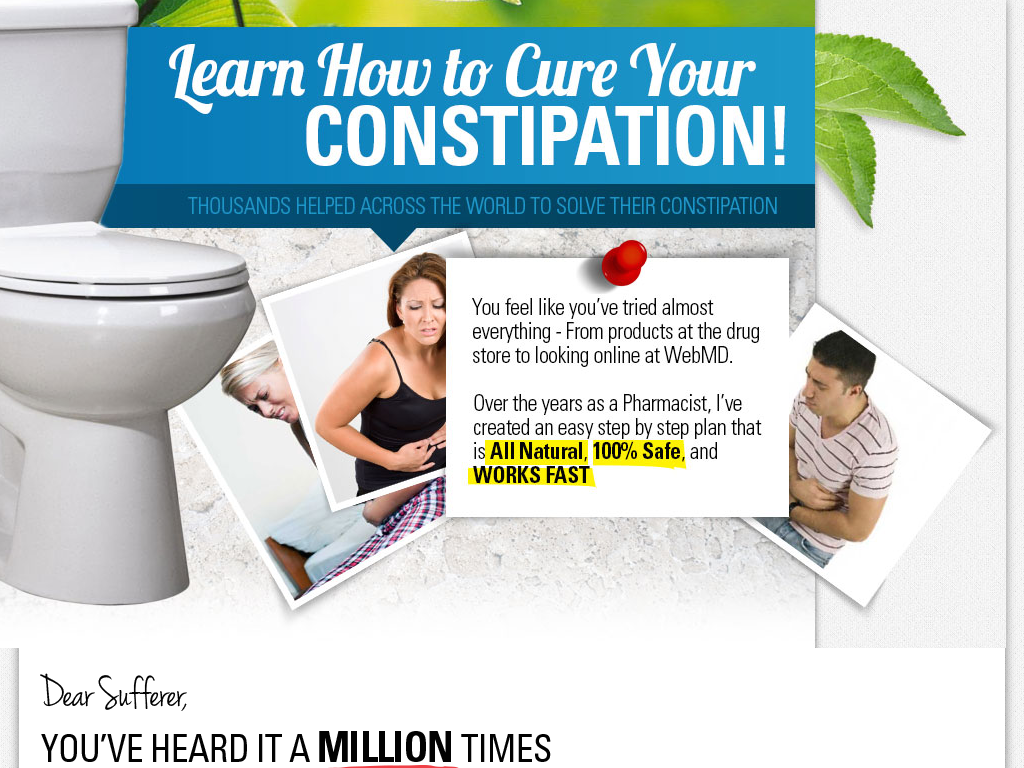 NATURE’S QUICK CONSTIPATION CURE REVIEW : THE RESULTS ARE FINALLY IN!