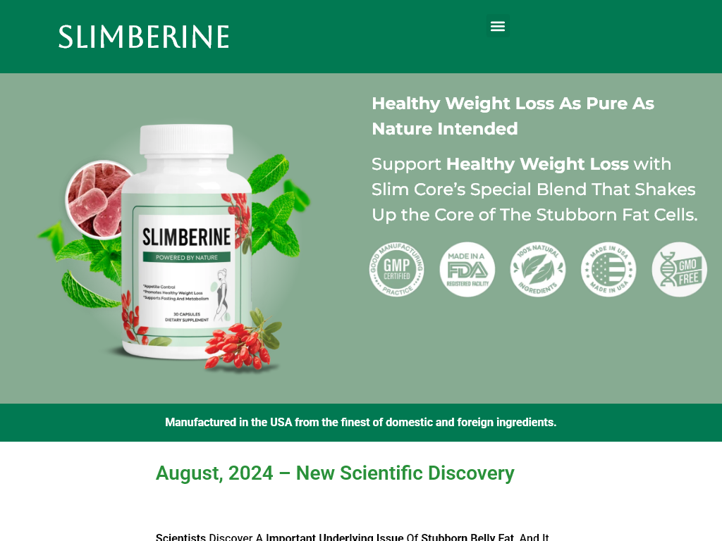 SLIMBERINE REVIEW – RESULTS I CAN PROVE