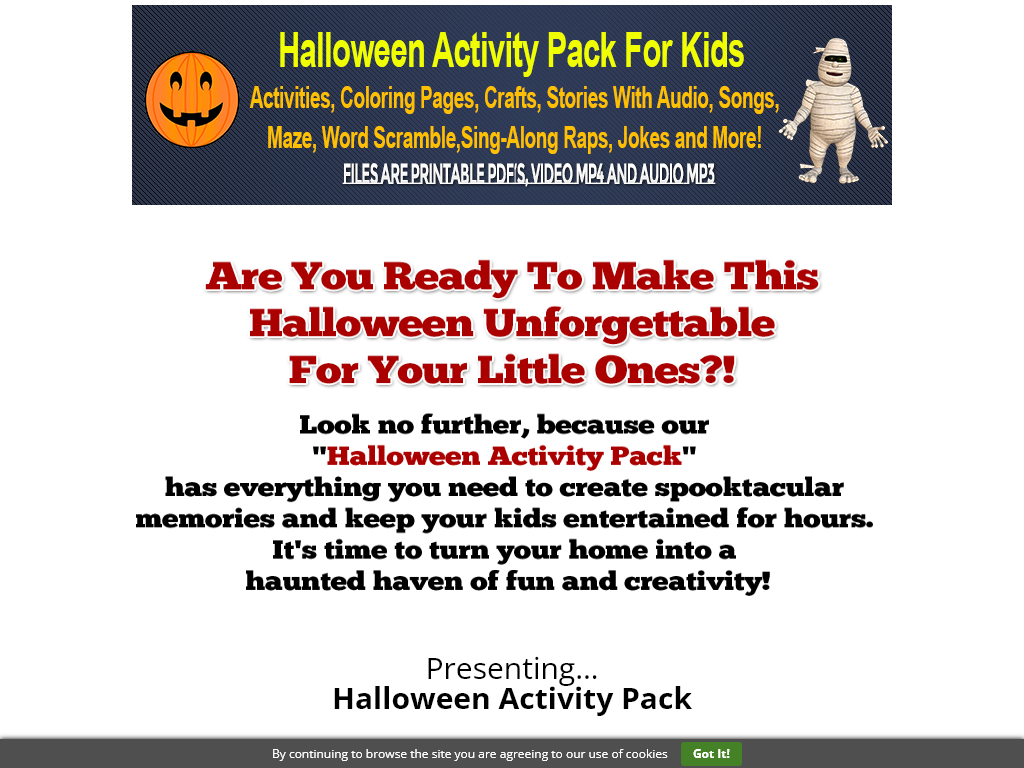 HALLOWEEN ACTIVITY PACK REVIEW – MY HONEST CONFESSION VIDEO