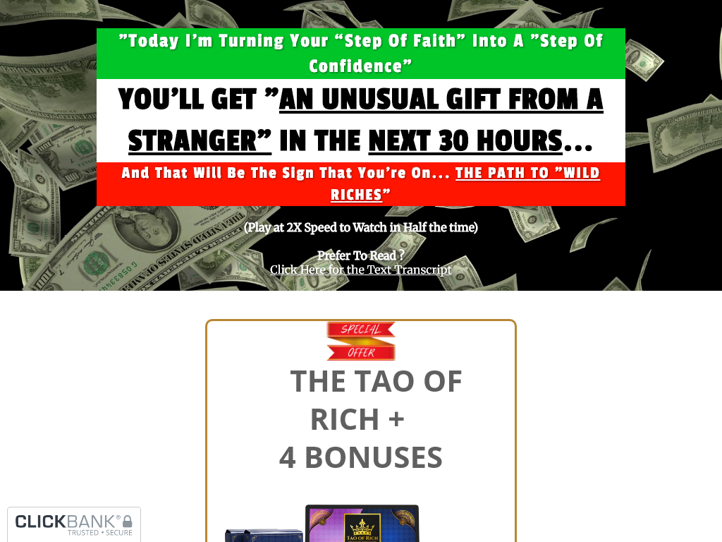 TAO OF RICH REVIEW : MY WEEKEND TEST RESULTS ARE IN