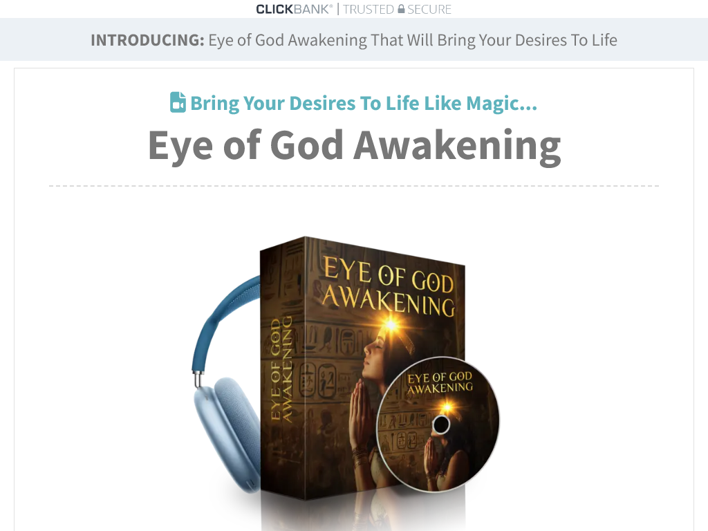 EYE OF GOD AWAKENING REVIEW : MY 3 WEEK JOURNEY ENDS HERE