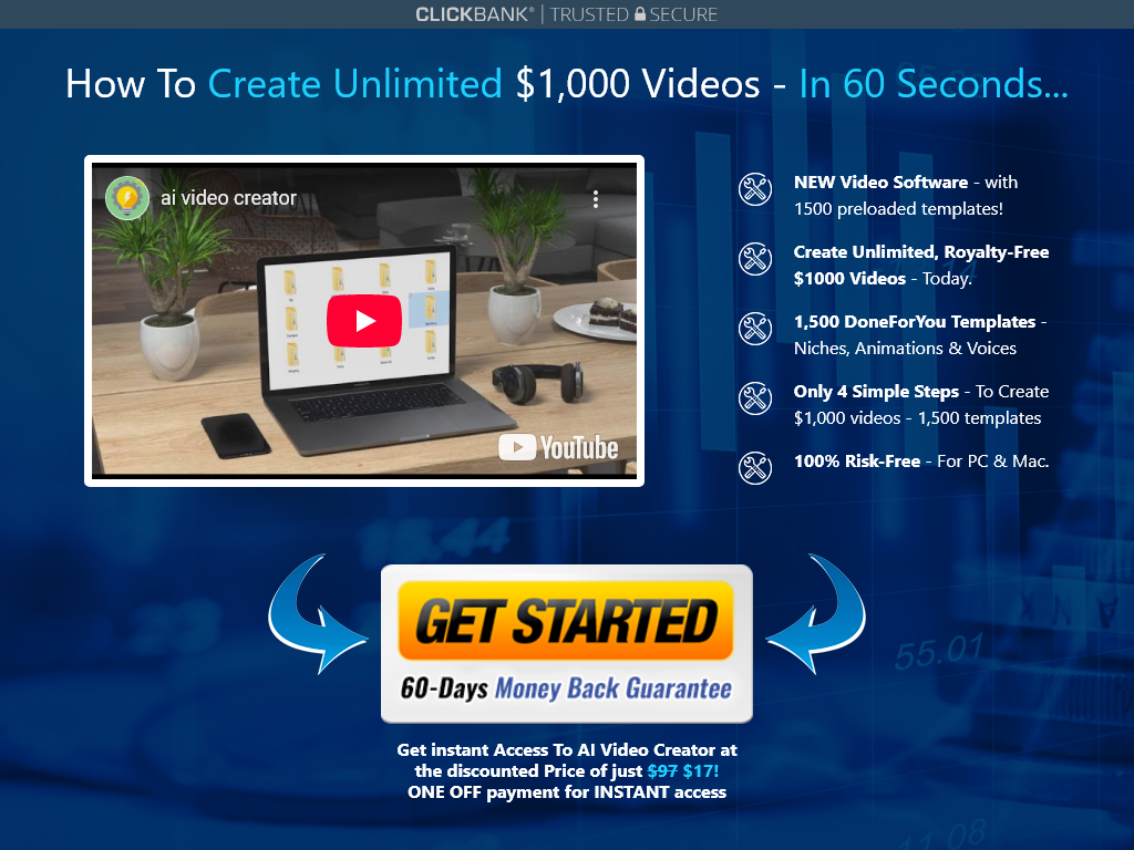 AI VIDEO CREATOR REVIEW : I STARTED TODAY AND LOOK!