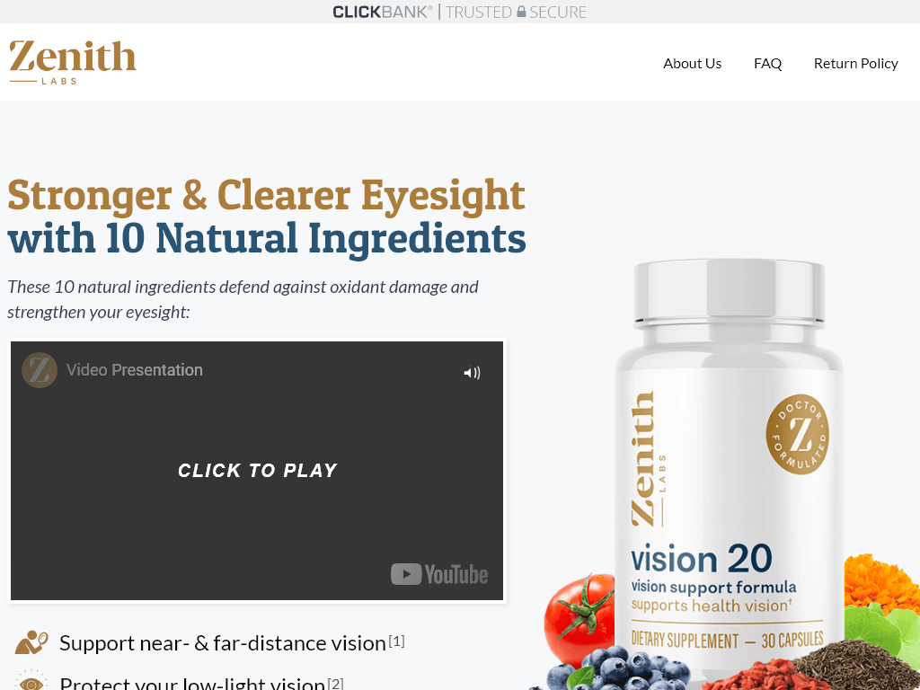 VISION 20 REVIEW – MY 14 DAY EXPERIMENT WORKED